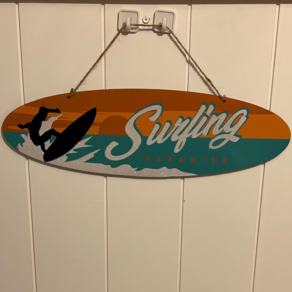 Surfing Paradise Wall Decor
